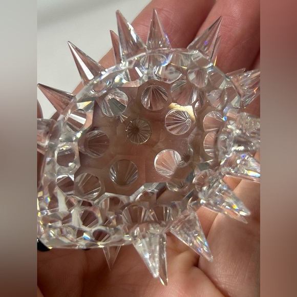 Swarovski Crystal HEDGEHOG / PORCUPINE Family Lot Of 2 - Picture 8 of 9